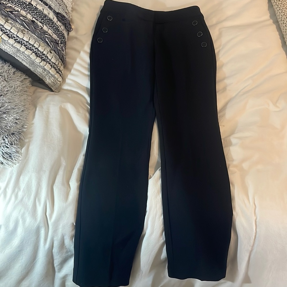 Ann Taylor Factory cropped ankle slacks